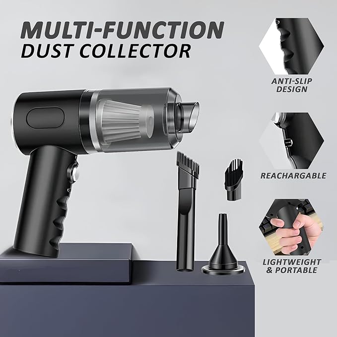 Mini Handheld Vacuum Cleaner – Portable Car & Home Tool